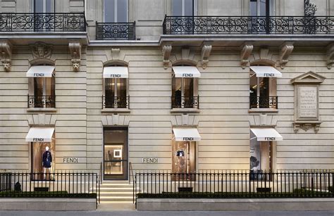 fendi paris boutique|fendi boutique locations.